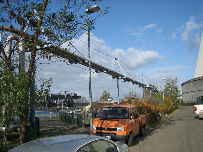 Kraftwerk Staudinger, Großkrotzendorf (Nähe Frankfurt): Umbau und Sanierung Rohrbrücke - Stahlbau