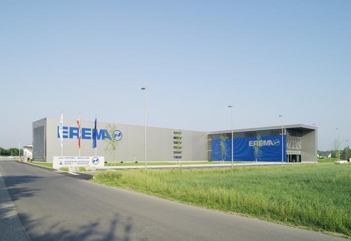 Fa. EREMA, Ansfelden: Neubau Logistiklager - Stahlbau